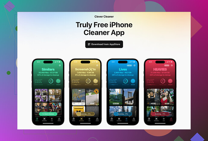 How can I quickly free up space on my iPhone?