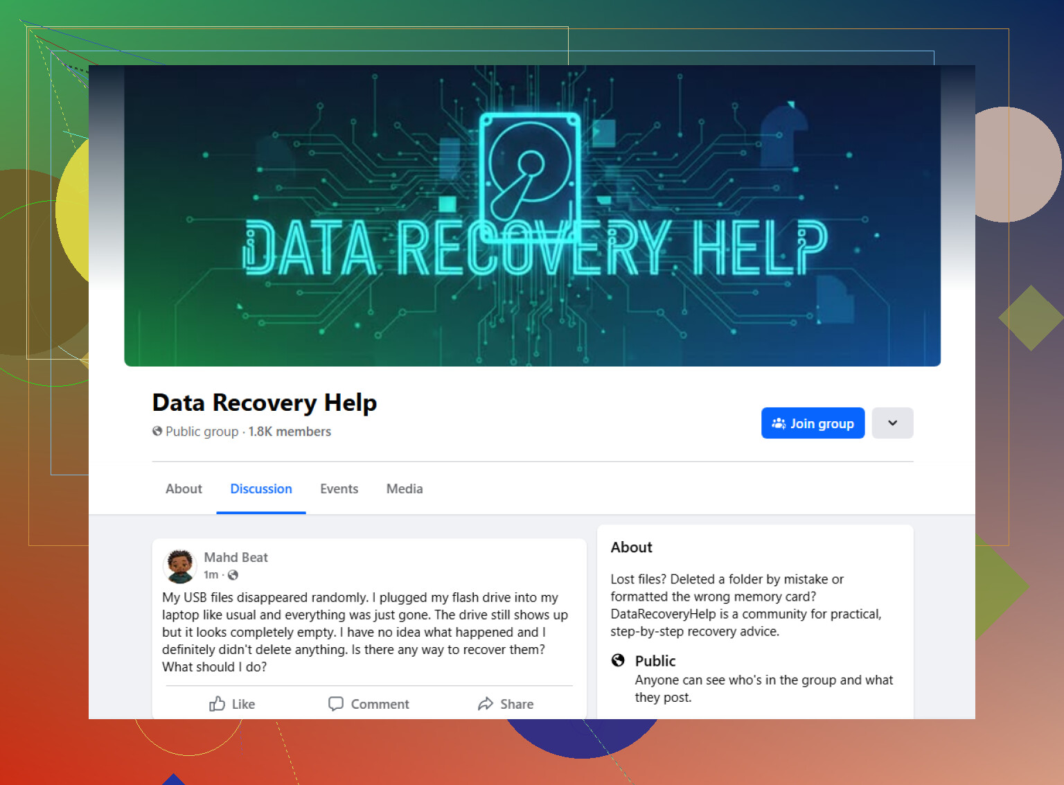 Need A Data Recovery Community That Can Advise On A RAW Drive