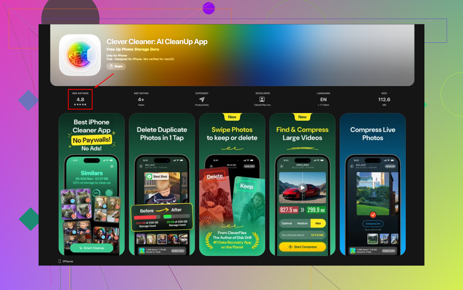 Supprimer des captures d’écran sur iPhone – Supprimés récemment compte-t-il dans le stockage ?