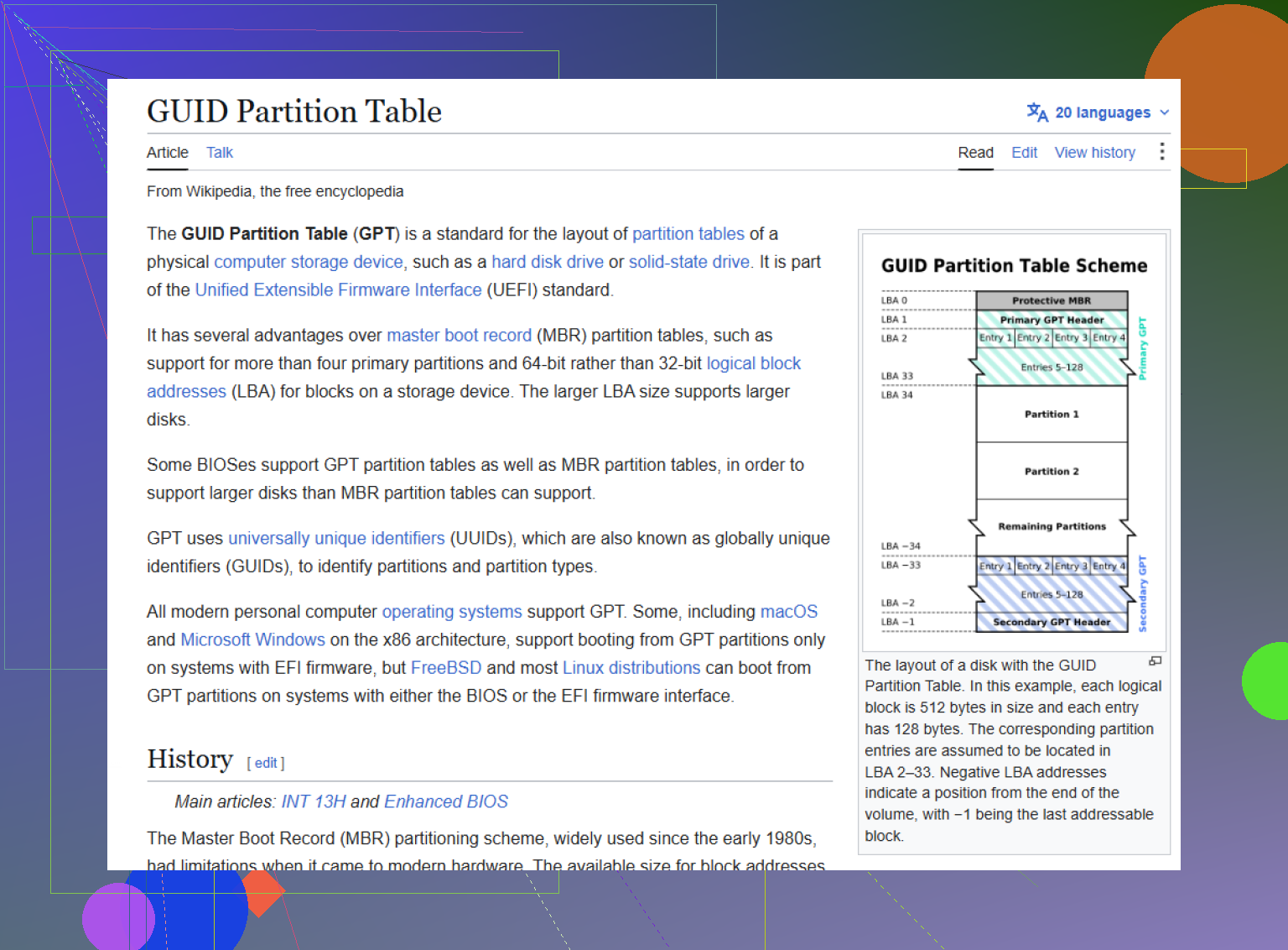 Comment récupérer une partition GPT perdue sous Windows ?