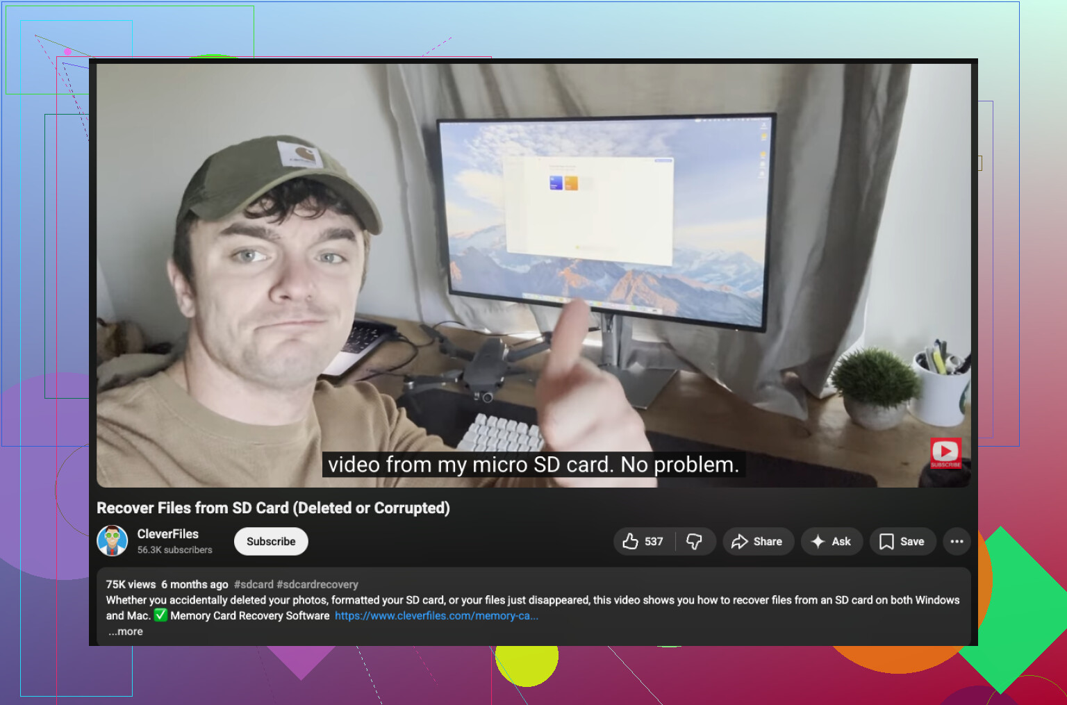 Puis-je récupérer des fichiers d’une carte SD sur Mac après avoir vidé la Corbeille