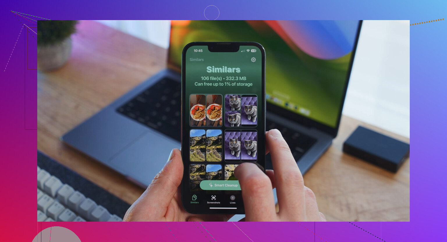 Como limpar documentos e dados no iPhone do Facebook?